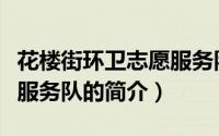 花楼街环卫志愿服务队（关于花楼街环卫志愿服务队的简介）