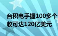 台积电手握100多个7nm晶片订单7nm年营收可达120亿美元