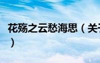 花殇之云愁海思（关于花殇之云愁海思的简介）
