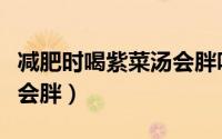 减肥时喝紫菜汤会胖吗（减肥时喝紫菜汤会不会胖）