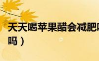 天天喝苹果醋会减肥吗（天天喝苹果醋能减肥吗）