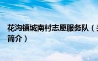 花沟镇城南村志愿服务队（关于花沟镇城南村志愿服务队的简介）