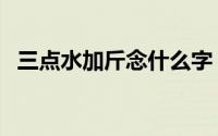 三点水加斤念什么字（沂的读音基本释义）