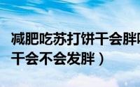 减肥吃苏打饼干会胖吗（减肥的时候吃苏打饼干会不会发胖）