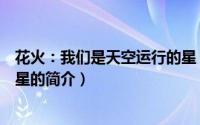 花火：我们是天空运行的星（关于花火：我们是天空运行的星的简介）