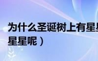 为什么圣诞树上有星星（圣诞树上为什么要挂星星呢）
