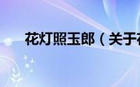花灯照玉郎（关于花灯照玉郎的简介）