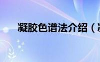 凝胶色谱法介绍（凝胶的种类及性质）