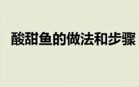 酸甜鱼的做法和步骤（酸甜鱼的做法介绍）