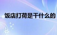 饭店打荷是干什么的（饭店打荷是做什么）