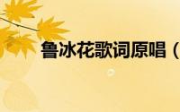 鲁冰花歌词原唱（鲁冰花完整歌词）