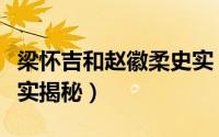 梁怀吉和赵徽柔史实（梁怀吉和赵徽柔真实史实揭秘）