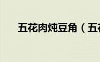 五花肉炖豆角（五花肉炖豆角的做法）