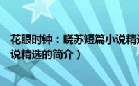 花眼时钟：晓苏短篇小说精选（关于花眼时钟：晓苏短篇小说精选的简介）