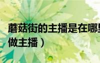 蘑菇街的主播是在哪里拿货（蘑菇街在哪申请做主播）