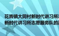 花篢镇大同村新时代讲习所志愿服务队（关于花篢镇大同村新时代讲习所志愿服务队的简介）