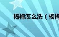 杨梅怎么洗（杨梅的三种清洗方法）