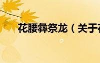 花腰彝祭龙（关于花腰彝祭龙的简介）