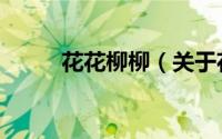 花花柳柳（关于花花柳柳的简介）