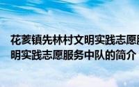 花荄镇先林村文明实践志愿服务中队（关于花荄镇先林村文明实践志愿服务中队的简介）