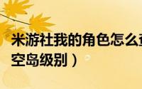 米游社我的角色怎么查看（米游社如何查看天空岛级别）