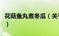 花菇鱼丸煮冬瓜（关于花菇鱼丸煮冬瓜的简介）