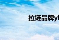 拉链品牌ykk（拉链品牌）