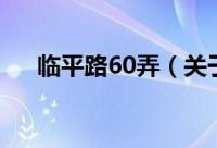 临平路60弄（关于临平路60弄的简介）