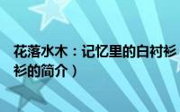 花落水木：记忆里的白衬衫（关于花落水木：记忆里的白衬衫的简介）