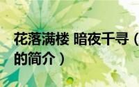 花落满楼 暗夜千寻（关于花落满楼 暗夜千寻的简介）