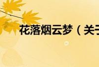 花落烟云梦（关于花落烟云梦的简介）