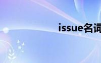 issue名词（issue）