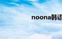 noona韩语（noona）