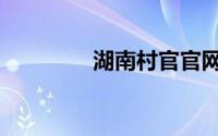 湖南村官官网（湖南村官）