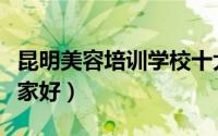 昆明美容培训学校十大排名（昆明美容学校哪家好）