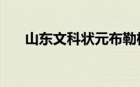 山东文科状元布勒格（山东文科状元）