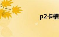 p2卡槽（p2k）