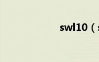 swl10（swl决赛）