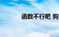 函数不行吧 狗熊（函数不行）