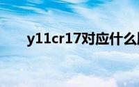 y11cr17对应什么牌号（y11步步高）
