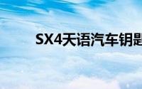 SX4天语汽车钥匙图片（sx4天语）