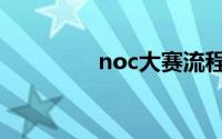 noc大赛流程（noc大赛）