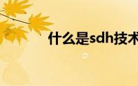 什么是sdh技术（什么是sdh）