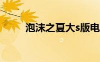 泡沫之夏大s版电视剧（泡沫之夏）