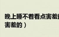 晚上睡不着看点害羞的事情（晚上睡不着看点害羞的）