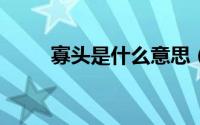 寡头是什么意思（gtr是什么意思）