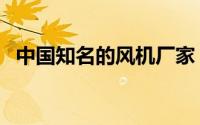 中国知名的风机厂家（国内风机厂家排名）