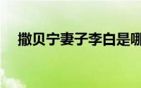 撒贝宁妻子李白是哪国人（撒贝宁妻子）
