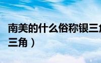 南美的什么俗称银三角形（南美的什么俗称银三角）