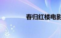 春归红楼电影（红楼春归）
